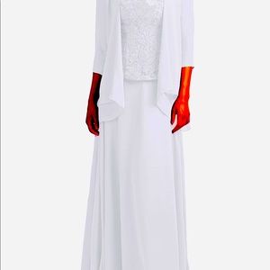 NEW, NEVER WORN, Formal White Dress